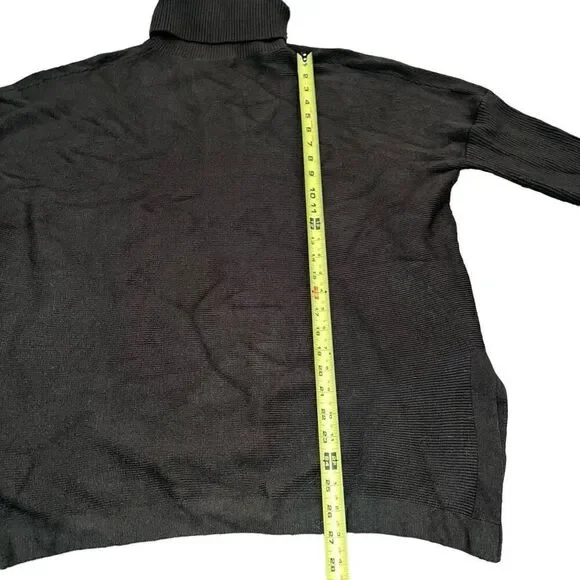 LILLUSORY Green Turtleneck Oversized Sweater Size XL - Picture 8 of 9